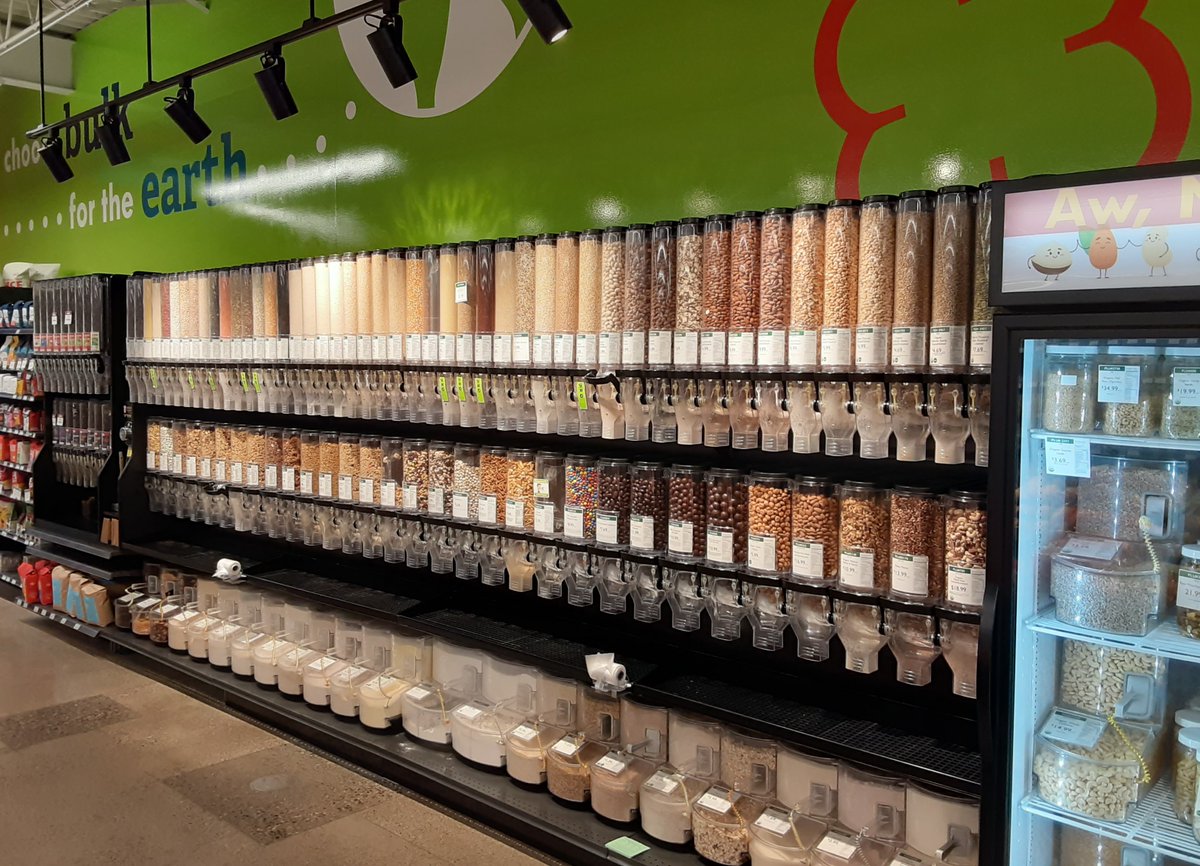 It's the fourth Friday of the month, and that means 10% off everything in the Bulk Department at Just Food Co-op! Drop in, "bulk up," and save!