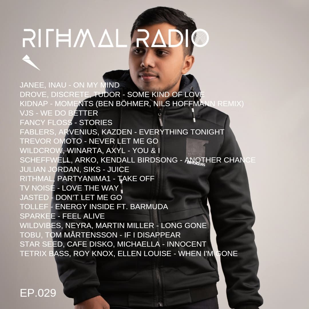 rithmalsongs's tweet photo. New show "RITHMAL RADIO EP.029" up now at Mixcloud and YouTube featuring @janeesound @tvnoisemusic @thisisdrove @fancyflossmusic @fablers_official and many more!
Check it out now!

https://t.co/VHs9dgQoUJ

#RR29 #RITHMALRADIO #onairnow https://t.co/Lx2a13GT9w