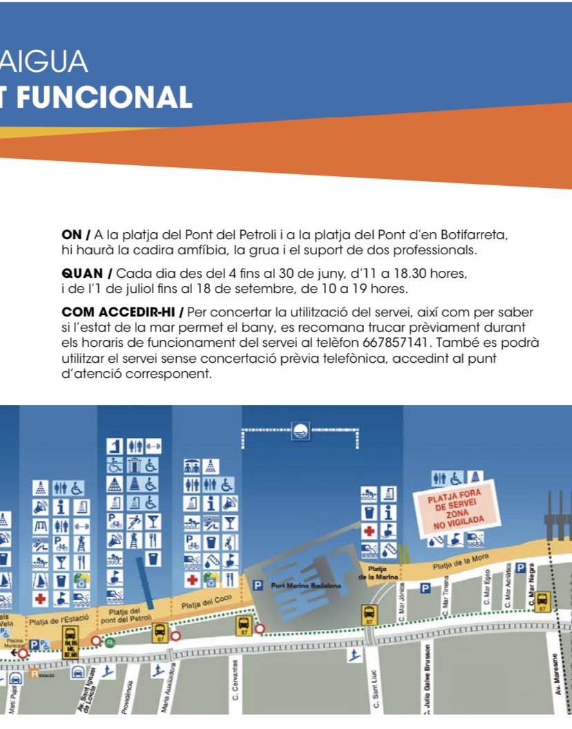 badalonadsi's tweet photo. @AjBadalona Aquest any les platges de #Badalona estan donant molta guerra !!! #BadalonaEsFutur #Badalonaambtothom . Encara no arriben les passeres al mar .estiu difícil per les persones amb #diversidad @entitatecom @AjBadalona @ERCbadalona @BCNord_PSC @PPCatalunya @GuanyemBDN @BdnEnComuPodem https://t.co/aAJ5TYtWqy