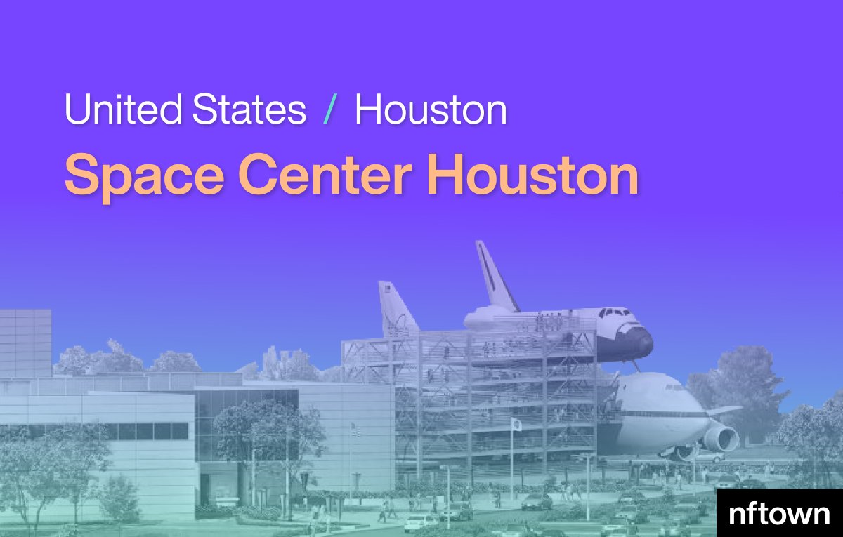 nftown_com's tweet photo. We are not ready to go to space yet, but we are going to the moon, so lets start to colonize the Space Center!

#NorthAmerica #USA #Houston

Get there fast. Make a video as proof with the CODE in the Bio, and share it on Twitter with #nftown https://t.co/w210TgbUpw