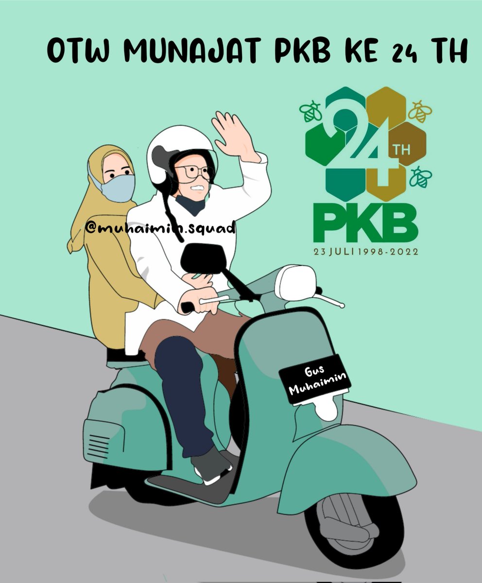 Husainaziz96's tweet photo. @cakimiNOW Lapor gus @cakimiNOW, lagi otw menuju Harlah PKB hehehe https://t.co/xbBXpjUIp6