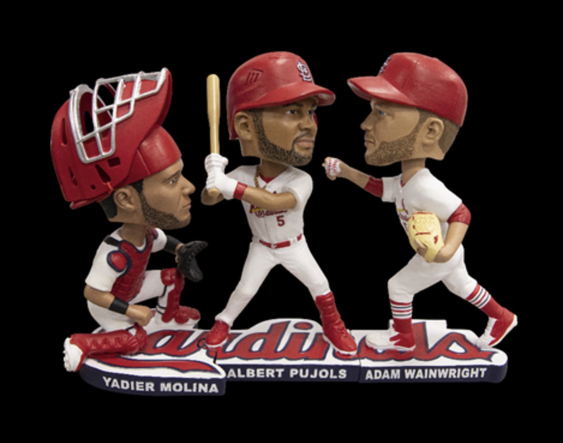 CARDINALS ANNOUNCE ADDITION OF ALBERT PUJOLS BOBBLEHEAD TO PROMO SCHEDULE  ON SEPTEMBER 18