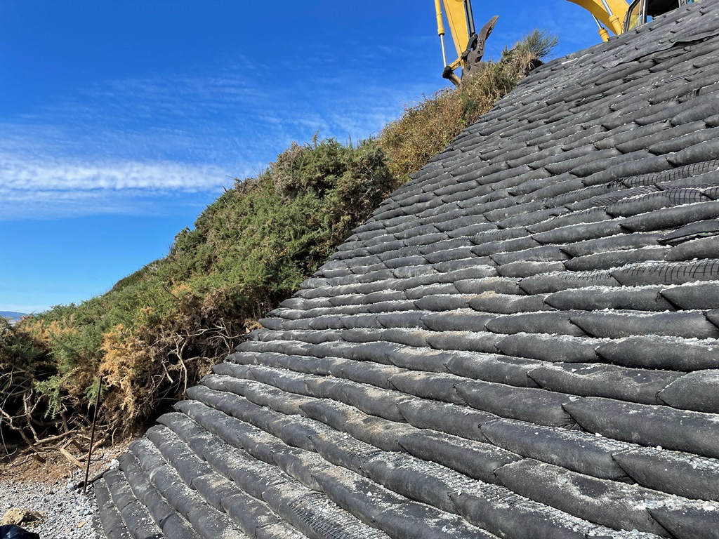 #FlexMSE plays well with others... Before you know it this new section of slope will blend in with the existing vegetation and you'd never even know the slope repair happened. Flex MSE is perfect for sluffs, slips and slides. Where else can you see Flex MSE? #backtonature