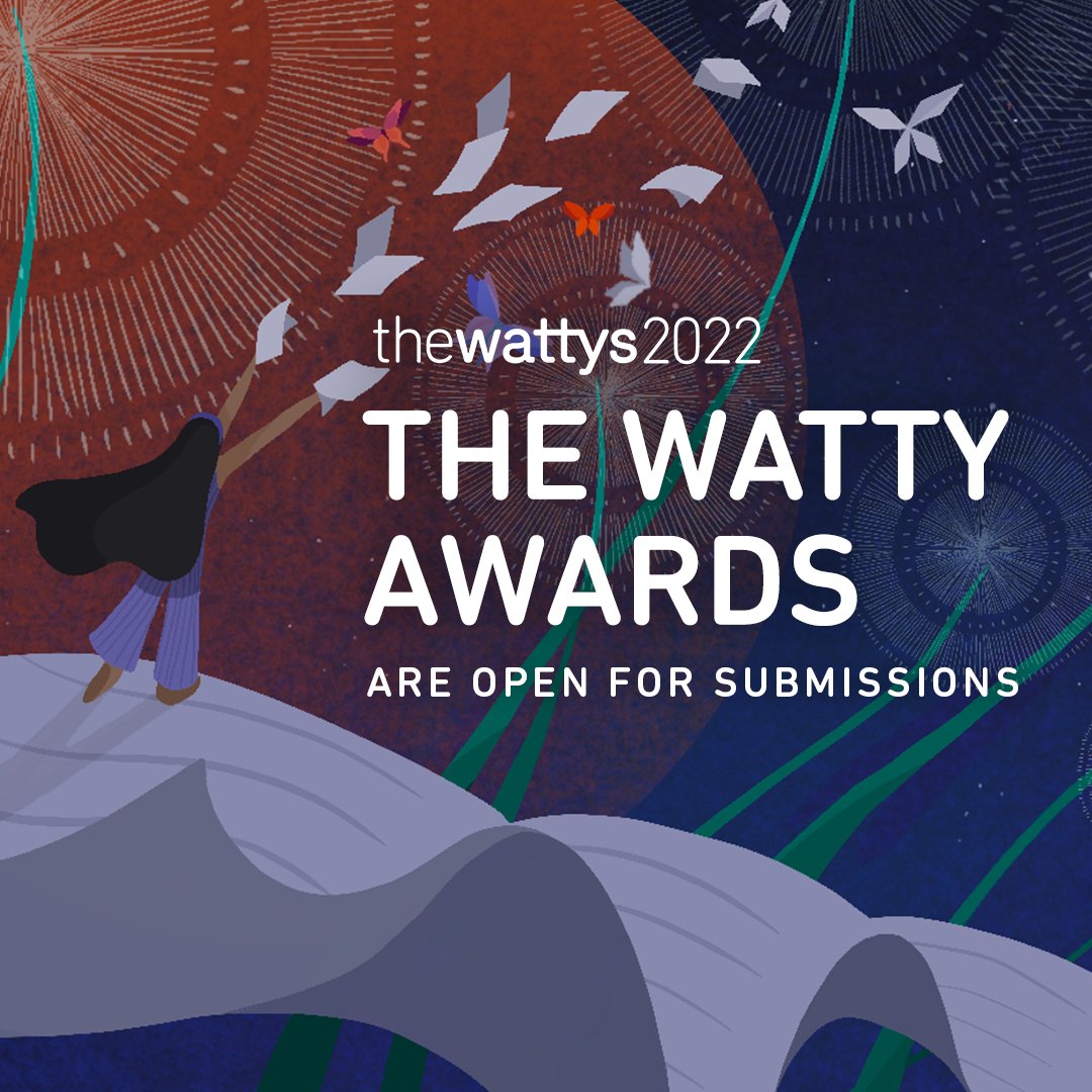 The 2022 Watty Awards are officially open for submissions! Write, edit, and enter your story for a chance to win a Watty Award, cash prizes, opportunities with #Wattpad, and more! Find your fanbase and finish that story. This is your year. More details📝→ w.tt/3czibvf