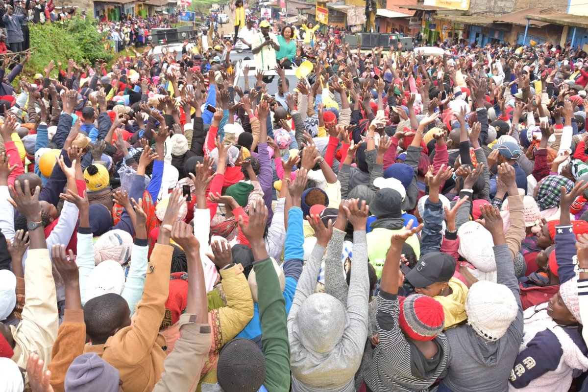 AnneWaiguru's tweet photo. What a show! Thank you, Kangaita, Inoi ward, Kirinyaga Central for the overwhelming support and endorsement of our agenda. 

#WiraWarie #BottomUp #KaziNiKazi #KenyaKwanza

@WilliamsRuto @rigathi @MusaliaMudavadi @Wetangulam @HonMoses_Kuria @SpeakerMuturi https://t.co/8MkZFiP5SV