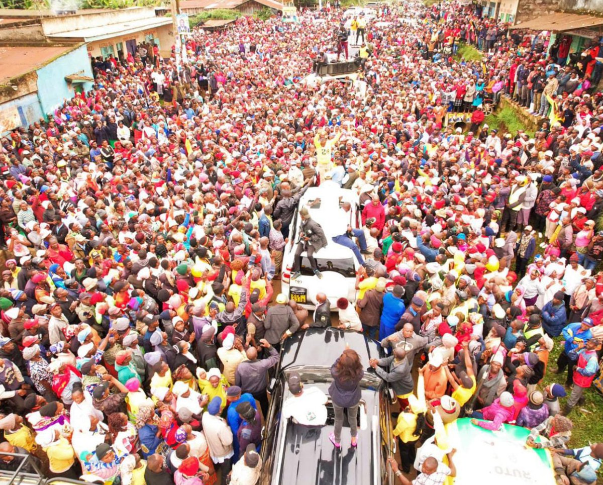 AnneWaiguru's tweet photo. What a show! Thank you, Kangaita, Inoi ward, Kirinyaga Central for the overwhelming support and endorsement of our agenda. 

#WiraWarie #BottomUp #KaziNiKazi #KenyaKwanza

@WilliamsRuto @rigathi @MusaliaMudavadi @Wetangulam @HonMoses_Kuria @SpeakerMuturi https://t.co/8MkZFiP5SV