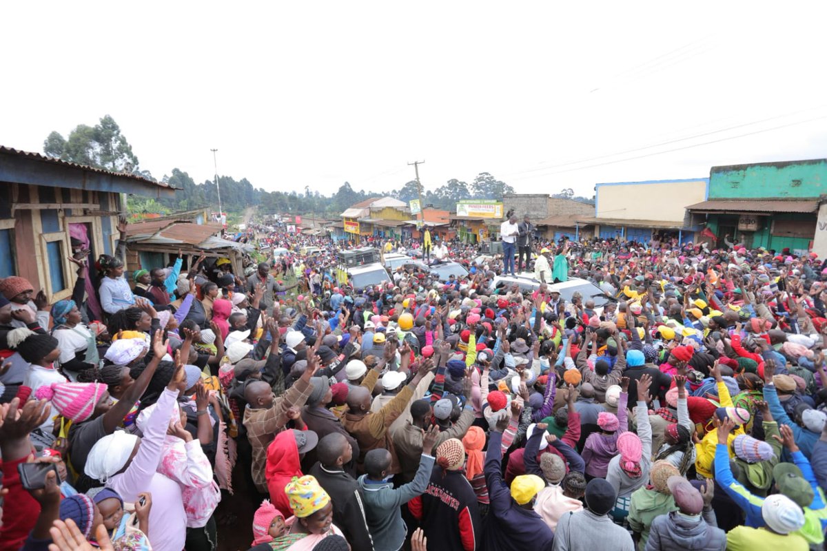 AnneWaiguru's tweet photo. What a show! Thank you, Kangaita, Inoi ward, Kirinyaga Central for the overwhelming support and endorsement of our agenda. 

#WiraWarie #BottomUp #KaziNiKazi #KenyaKwanza

@WilliamsRuto @rigathi @MusaliaMudavadi @Wetangulam @HonMoses_Kuria @SpeakerMuturi https://t.co/8MkZFiP5SV