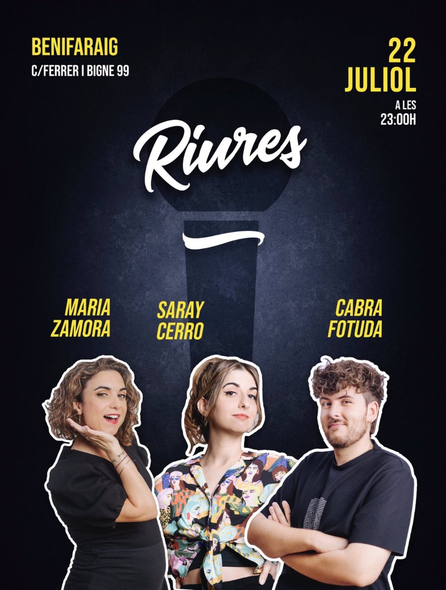 AjuntamentVLC's tweet photo. 🙌Este cap de setmana, #Benifaraig s'ompli de festa i activitats per a totes i tots❗️
Esta vesprada🙋'Espai d'@IgualtatVLC' a les⌚️19h.
A les⌚️23h.😆Riures amb María Zamora, @saraycerro i @cabrafotuda
🎼I demà, a les⌚️23h. Concert #FolkaBanda de la @SMBenifaraig
➕Informació⤵️ https://t.co/e1BtVLD6pQ