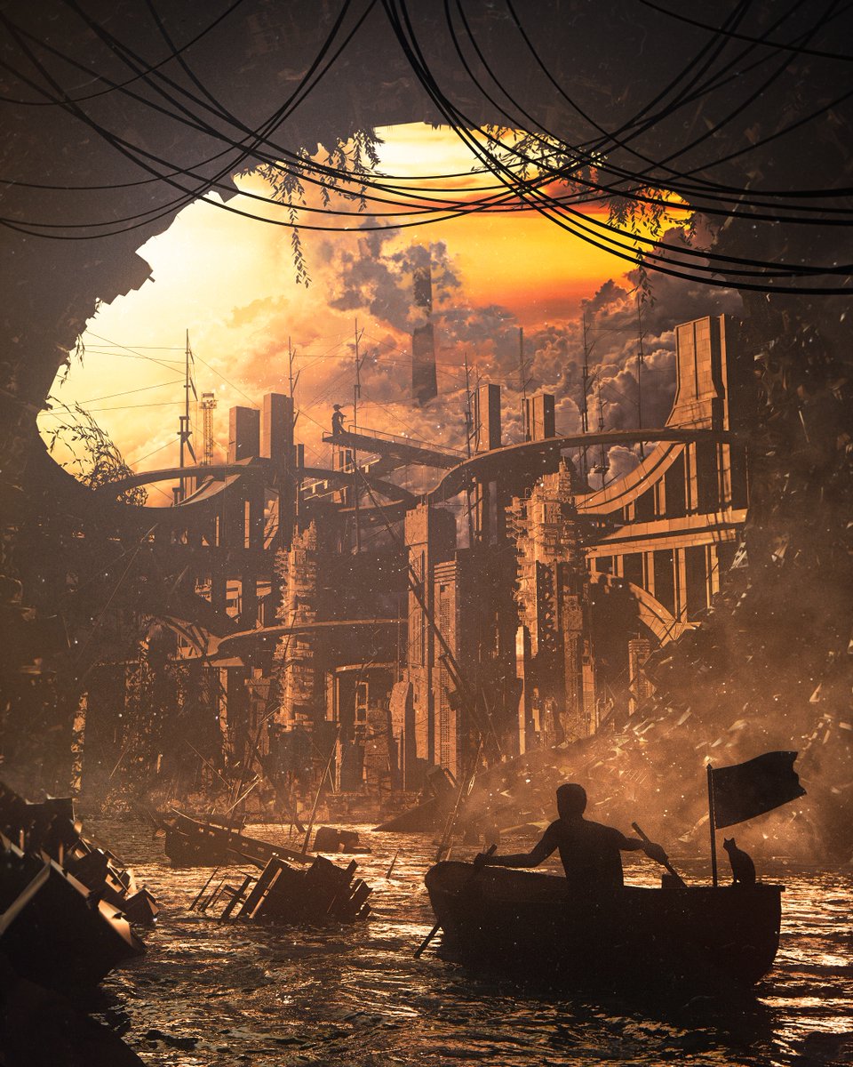 dangiuz's tweet image. Four Shades of Cyberpunk