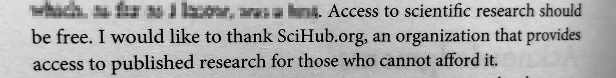 guevaracodina's tweet photo. Ain't that the best acknowledgment ever? @sci_hub_ 
From @Numenta founder's book: "A thousand brains" https://t.co/A44oBPzCxr