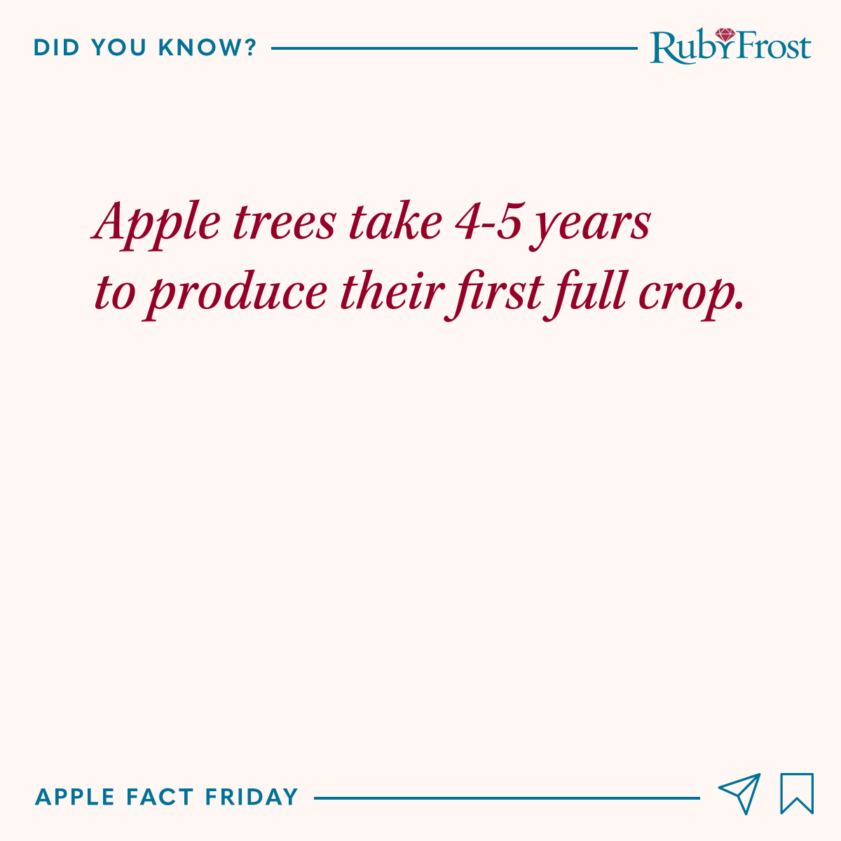RubyFrostApple's tweet image. Beauty takes time. Pretty. Delicious. RubyFrost apples are worth the wait! 
.
.
.
.
.
#RubyFrostApples #PrettyDeliciousApples #AppleFactFriday