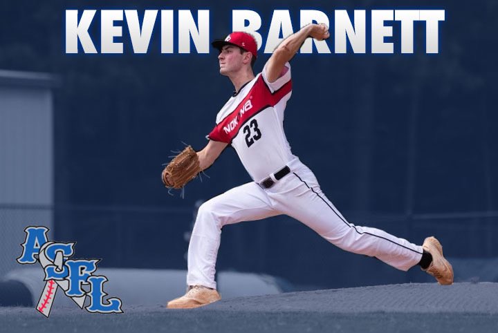 Congratulations and welcome to  #ASFL, Needham’s Kevin Barnett (<a href="/_kevinbarnett20/">Kevin Barnett</a>)! Kevin will compete in the inaugural #ASFL Pitchers Challenge on 9/3 at Austin Prep and he will raise money for cancer research! #ASFLFamily