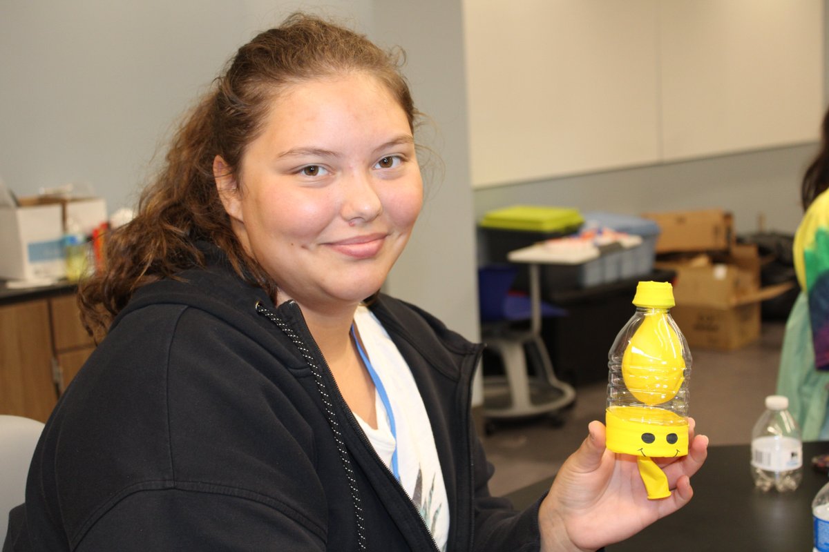 accel_ncssm's tweet photo. Morganton Campers are battling the robots they have designed. Which bot will win...? And making models of healthy  and diseased lungs.
 #SummerAccelerator #NCSSMSummer https://t.co/PrxEIUUR5D