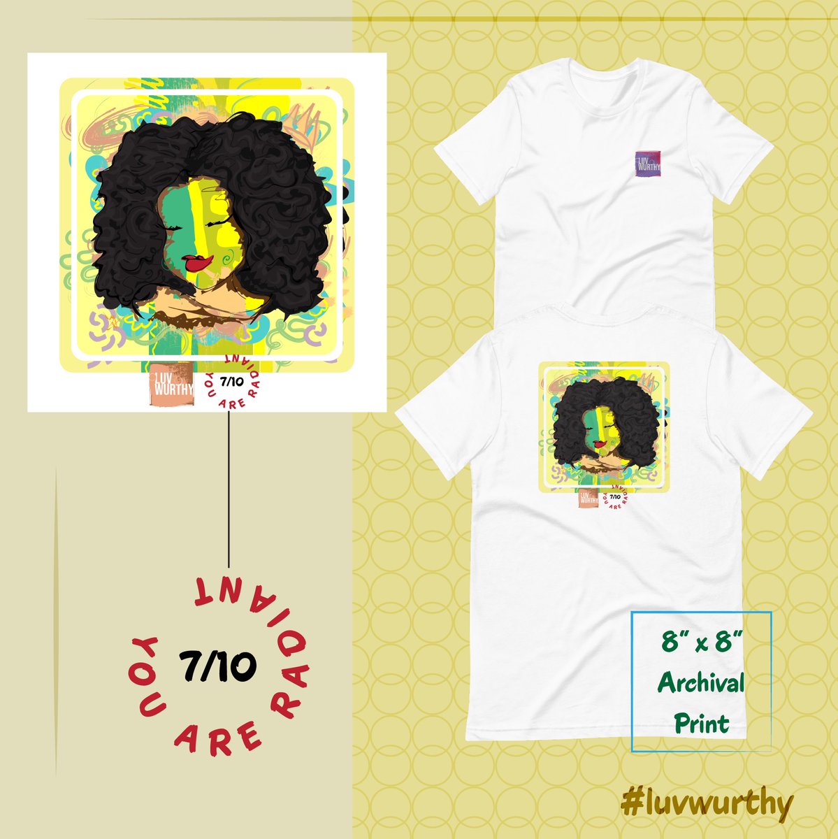 vonjeterart's tweet photo. Tier 2 comes with your signature NFT, a Tee and an archival print 🖼

Value on top of value because you’re valued ❤️ shop my #luvwurthy collection on @opensea ✨

https://t.co/KhaGJmykff

#nfts #nftart #nftproject #nftcommunity #womennfts #womenimcrypto #mantranft https://t.co/Ai41TN5pWy