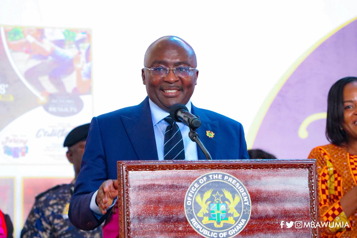 YawGyebi's tweet photo. "Ultimately, we must all remember that you cannot transform an economy with just brick and mortar. You can only transform an economy with ideas, systems and institutions. Not just brick and mortar." - @MBawumia 
#BuildindGhanaTogether

https://t.co/OlRjGedp8t https://t.co/Azkrf66kTF