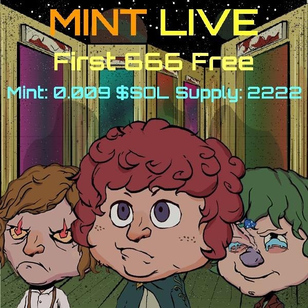 MINT LIVE! -  @Goblin_Griefers 

First 666 FREE!💞

2222 Supply | 0.009 SOL 

Mint link: launchmynft.io/collections/FL…

(One Random Like Gets 1.5 SOL👽🛸)