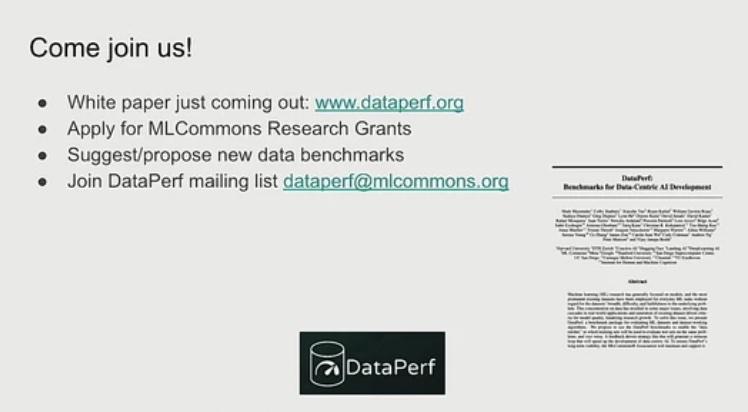 laroyo's tweet image. @heuristicity presenting #DataPerf initiative at the 1st #DataPerf #workshop @icmlconf --&amp;gt; check out the workshop website tinyurl.com/dataperf-icml2… @DataCentric_AI, @DataCentricAI, @MLCommons, @Dataperf