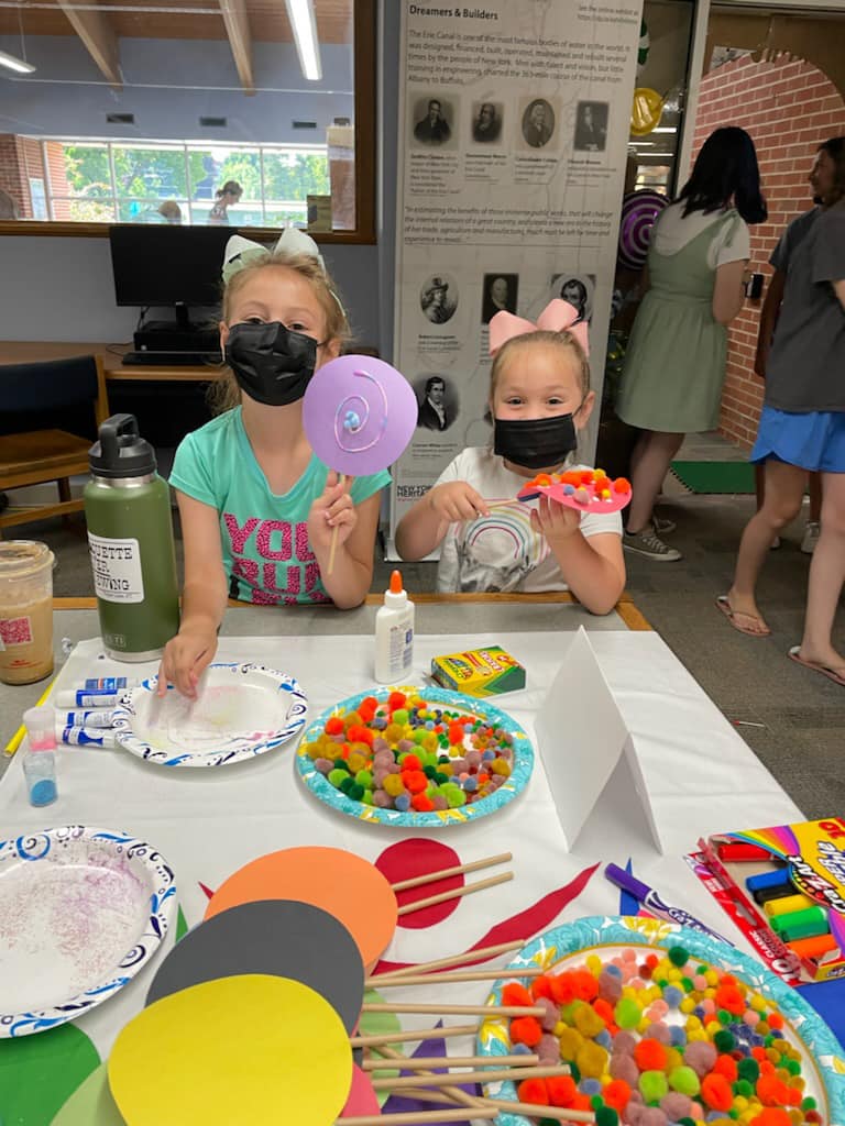 CCS_Connected's tweet photo. Last week it was all about LIFE SIZE CANDY!!!! 🍭 🍬 We played Life-size Candyland at Dunham Public Library!!! All about Connecting our Community -CCS had a table where the participants were able to make their own lollipops!!! 🍭 🍭 🍭🍭 
#ConnectingKids 🍎🍭😊🍎 https://t.co/0IO06xXioO