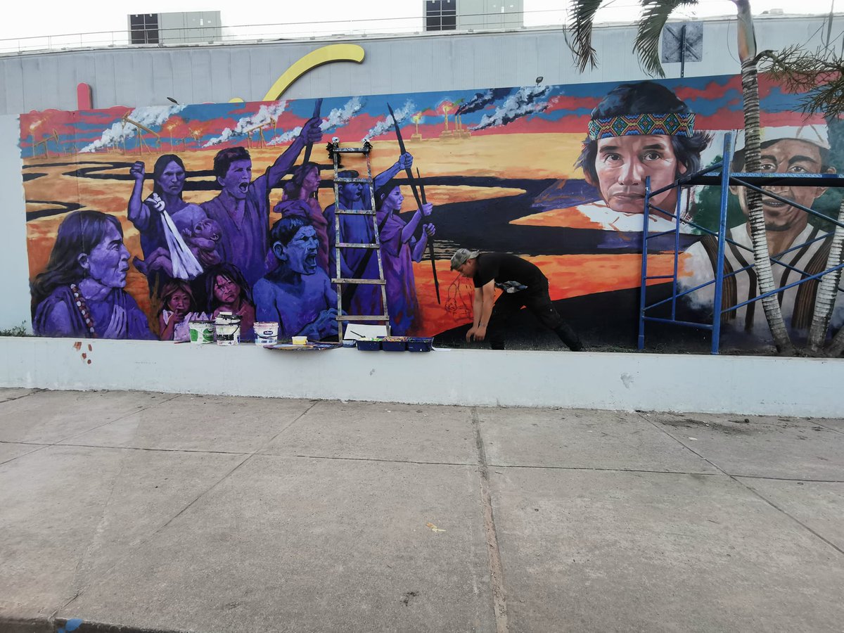 PeruFondo's tweet photo. 🤝#DefensoresAmbientales | #ApoyoLocal del Fondo Socioambiental del Perú al Movimiento cultura colorada🎨. Al más del 90% el 'Homenaje a los #Defensores de la Amazonía' en la región #Ucayali.
#peru #ganadores2022
#TerritorioAmazonas #Amazonia #Apoyados #proyectosganadores https://t.co/DH2tQ3ScHH