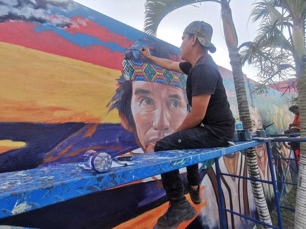 PeruFondo's tweet photo. 🤝#DefensoresAmbientales | #ApoyoLocal del Fondo Socioambiental del Perú al Movimiento cultura colorada🎨. Al más del 90% el 'Homenaje a los #Defensores de la Amazonía' en la región #Ucayali.
#peru #ganadores2022
#TerritorioAmazonas #Amazonia #Apoyados #proyectosganadores https://t.co/DH2tQ3ScHH