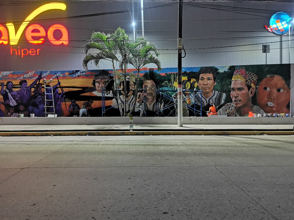 PeruFondo's tweet photo. 🤝#DefensoresAmbientales | #ApoyoLocal del Fondo Socioambiental del Perú al Movimiento cultura colorada🎨. Al más del 90% el 'Homenaje a los #Defensores de la Amazonía' en la región #Ucayali.
#peru #ganadores2022
#TerritorioAmazonas #Amazonia #Apoyados #proyectosganadores https://t.co/DH2tQ3ScHH