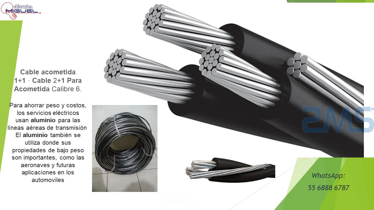 Electrica ilumínate on Twitter: "#electricamiguel de acometidas aluminio. https://t.co/6d82reErU7" / Twitter