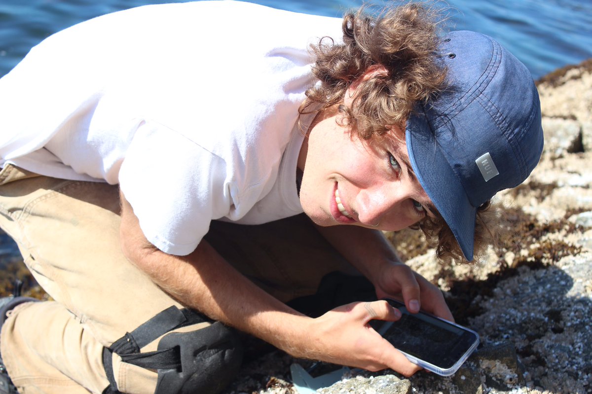 bickell_andrew's tweet photo. Seeing is believing! Incredible day helping @CarterBurtlake with his project studying how mortalities of Acorn barnacles construct microhabitats for small invertebrates. Been hearing about this project for 9 months but one day in the field has me stoked! https://t.co/zOsgoTty9M