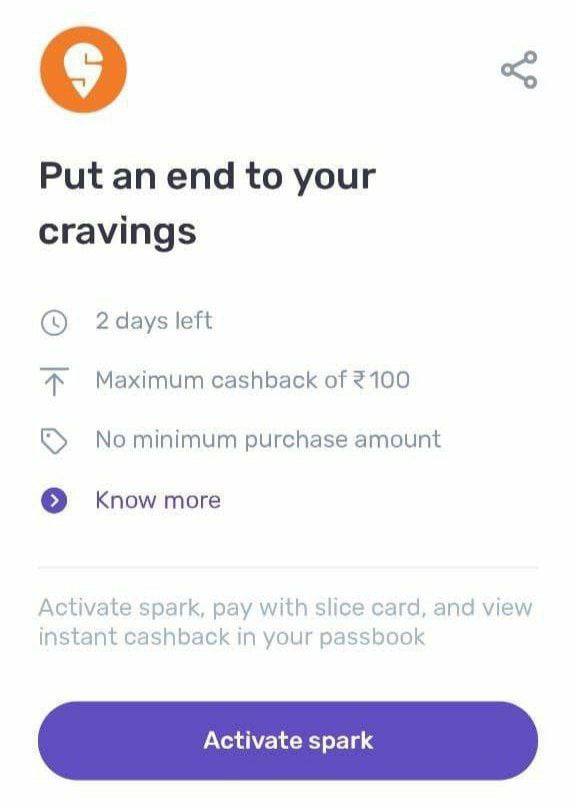 SamundarSinghR7's tweet photo. @sliceit_ why only selected user getting this spark .... This is totally dispointed .All offer must be all users offer https://t.co/br1kRKEYbr
