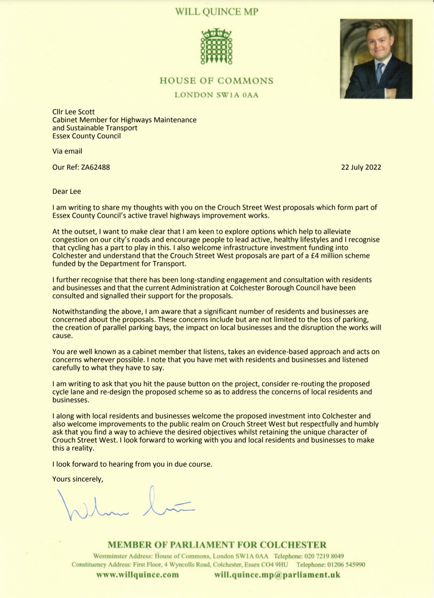 Will Quince tweet media