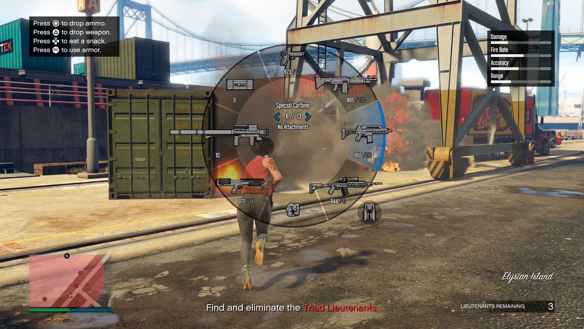 GTAonlineNews's tweet photo. In the new #GTAOnline update, you'll be able to Eat Snacks and use Armor right from the weapon wheel

https://t.co/cVP3P5YVUB https://t.co/BdURh3NAIk
