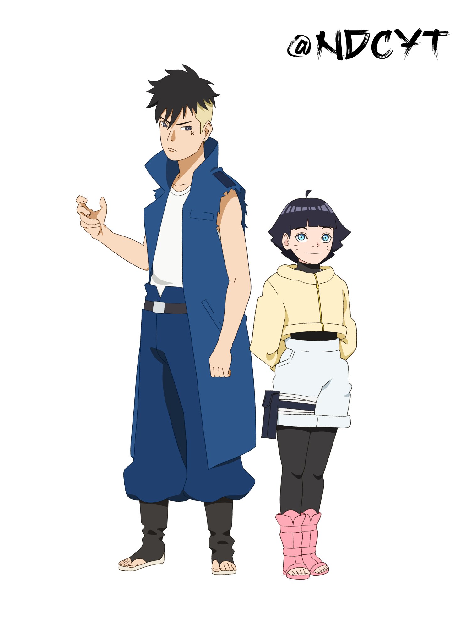 NDC в X: „Kawaki and Hima new attire To Download the HD