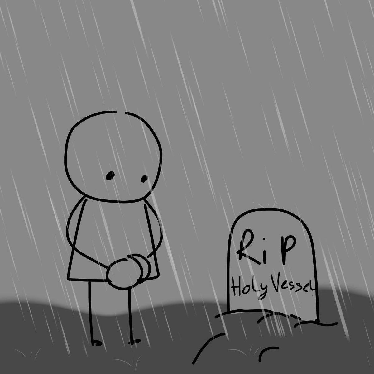 Moo_ble's tweet photo. Here lies holy vessel 
.
.
.
.
Yeah this shits dead
#holyvesselAU
#mandelacatalogueau https://t.co/dqej0Wnlyy