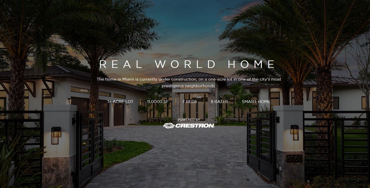 sierradevhomes's tweet photo. Meta Residence One is outfitted with a state-of-the-art smart home solution by our frens over @Crestron !! 🏡💡🔌

We sat down with them to discuss all things #Metaverse, #NFTs, and the future of #RealEstate. 👇

@ONESIR @VoxelArchitects @TheSandboxGame 

https://t.co/oWRWQy58hB https://t.co/SmfqxJ8T7b
