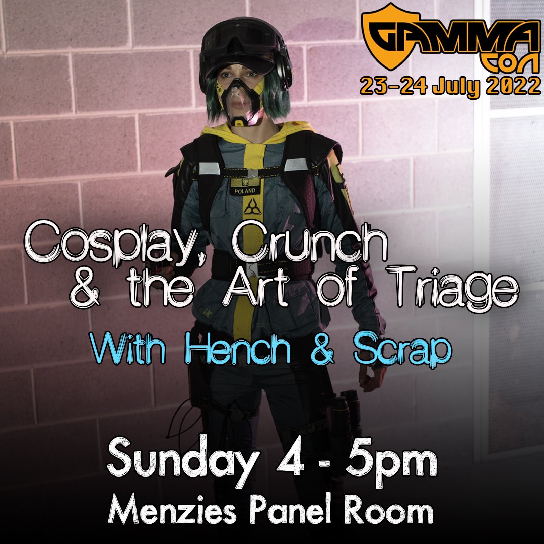 Look at these costume line up announcements which are also my panel information announcements.
See you all VERY soon at <a href="/GAMMACON/">GAMMA.CON</a> 😊😊