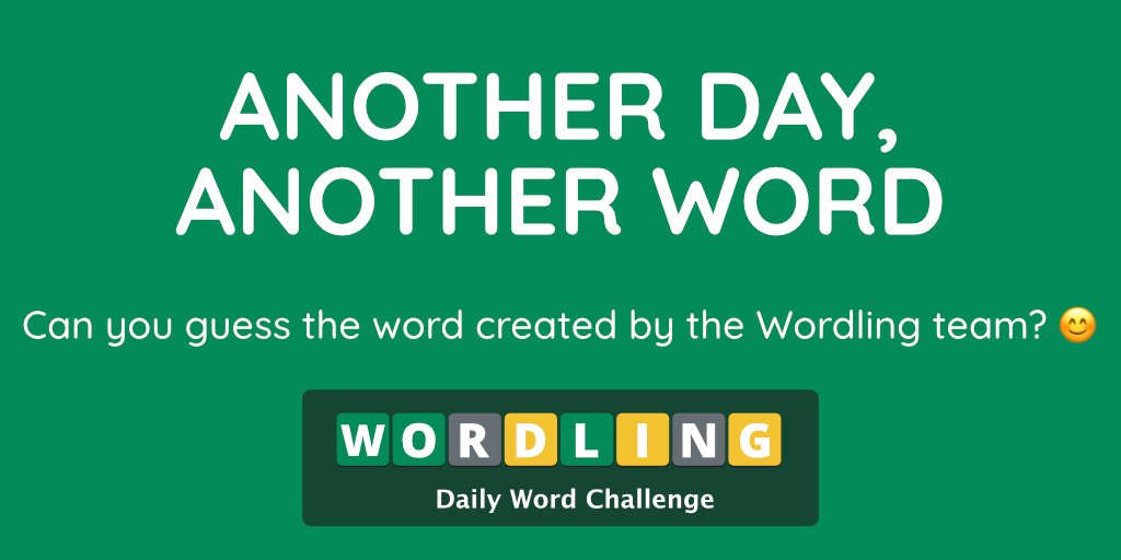 WordleGame's tweet photo. Calling all Wordlings! 📣 

Let's see how you can get on with today's bonus challenge. 🤩

Check it on this link: https://t.co/LAFb9Vpr81

#Wordle #dailywordleclub #dailywordchallenge #fridaymorning  #FridayFeeling #FridayVibes #FridayMotivation https://t.co/tJstGAiOHj