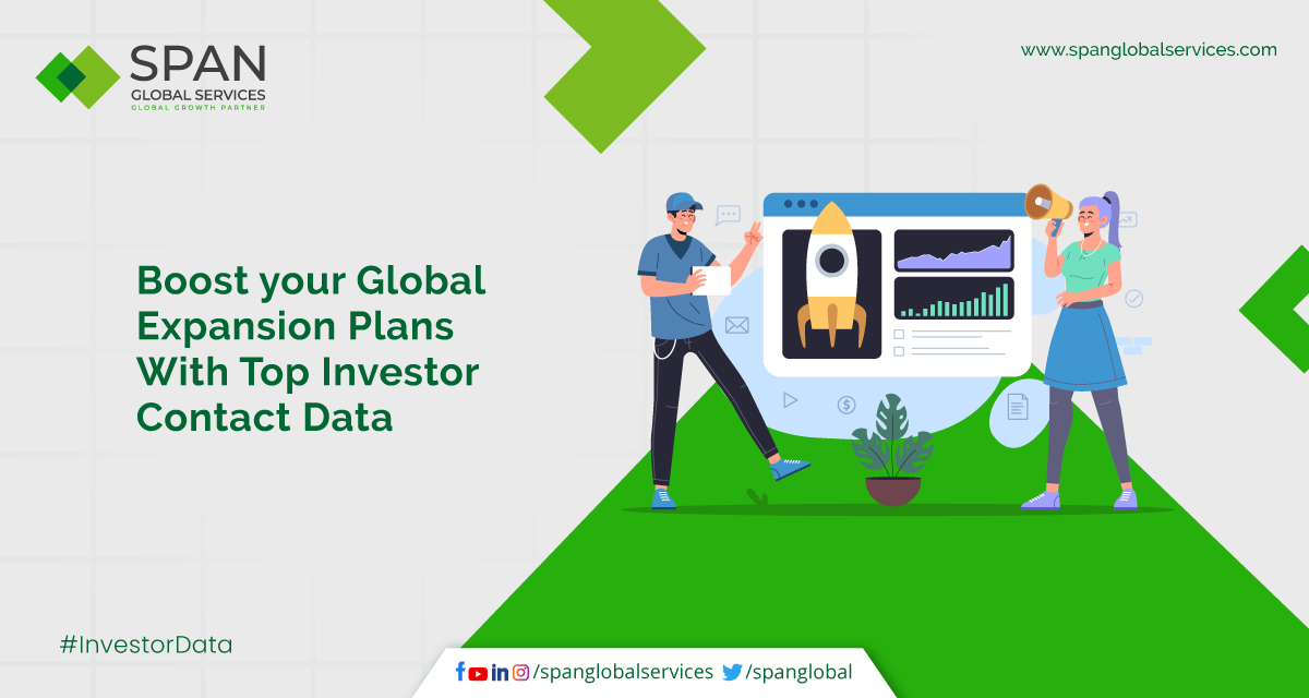 spanglobal's tweet photo. Leap your start-up growth with the most reliable investor contact data. Gain insights about their interests, previous investments and more. https://t.co/QHgHBzSogj #InvestorsEmailList #InvestorsData #MailingDatabase #B2BMarketing #EmailMarketing #Personalization #SpanGlobal https://t.co/sjJxrsnKk7
