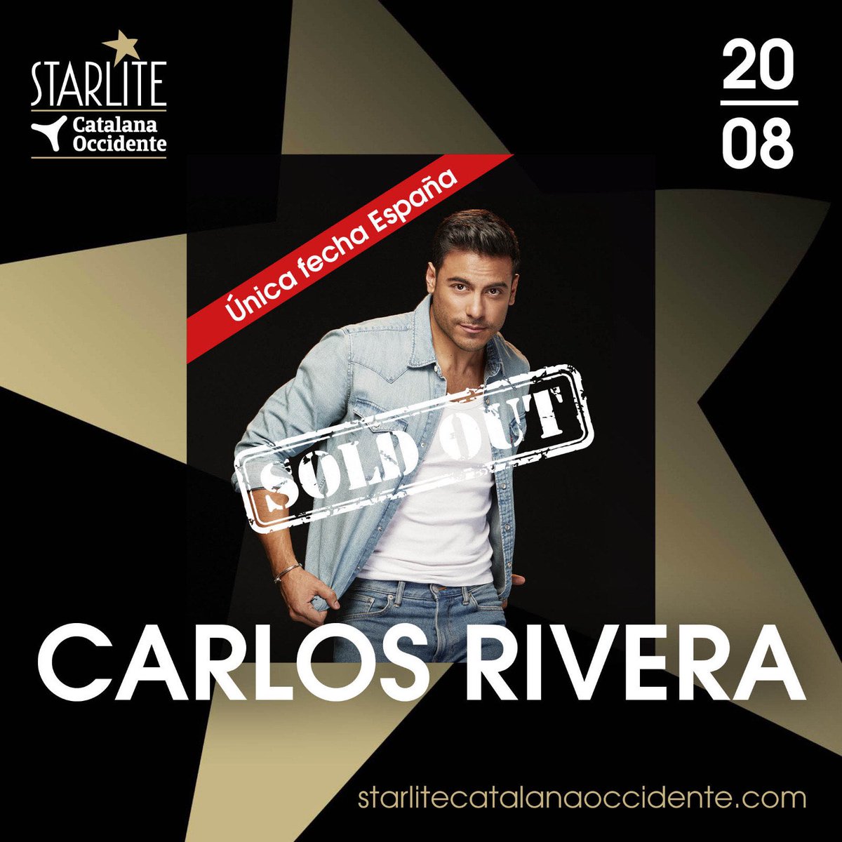 _CarlosRivera's tweet photo. A un mes de nuestro concierto ya está Sold Out. Eso solo aumenta mis ganas de que llegue ese día. Gracias siempre a toda mi gente de España. Nos vemos muy pronto. 🇪🇸💃🏻🕺🏻 https://t.co/qLmxiory0s