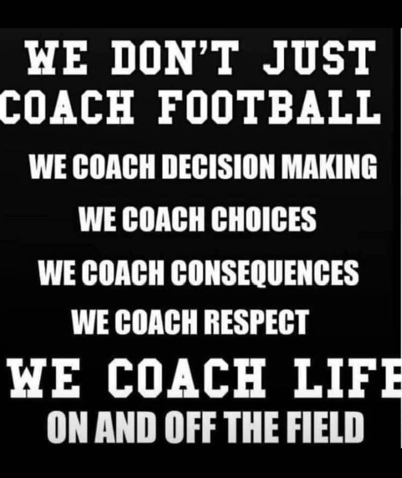 This is to all of you younger coaches out there!