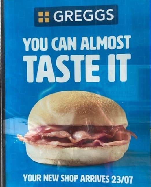 After weeks of watching the renovations, we are looking forward to welcoming Greggs to Media City. 🙂
Launch day Saturday 23 July 🥳
#Mediacityuk #cityliving #salfordquays