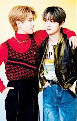 HAN JISUNG AND LEE KNOW