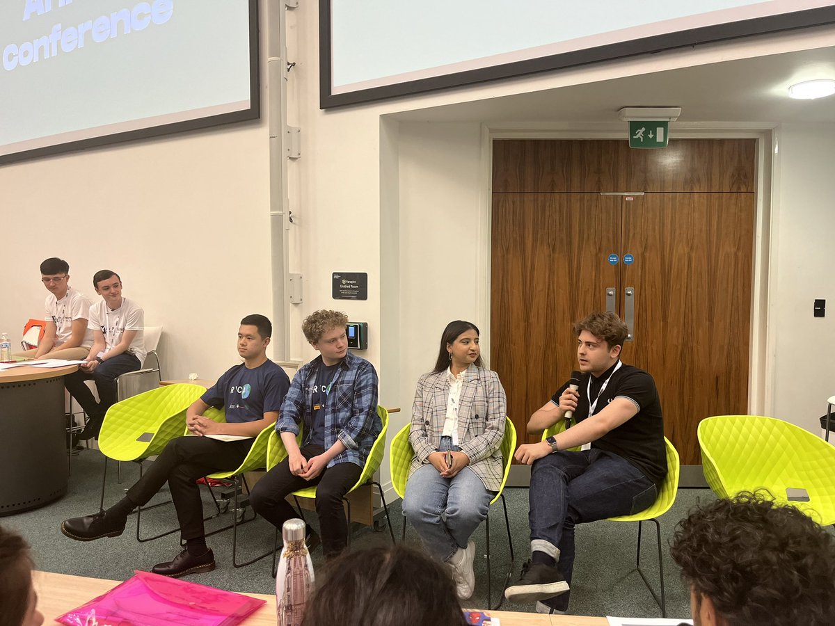Hearing from two of our amazing <a href="/bycLIVE/">British Youth Council</a> trustees, <a href="/Zara_Mehr/">Zara Khan</a> and <a href="/whatjoedid/">Joe Seddon</a> at @UKYP Annual Conference.