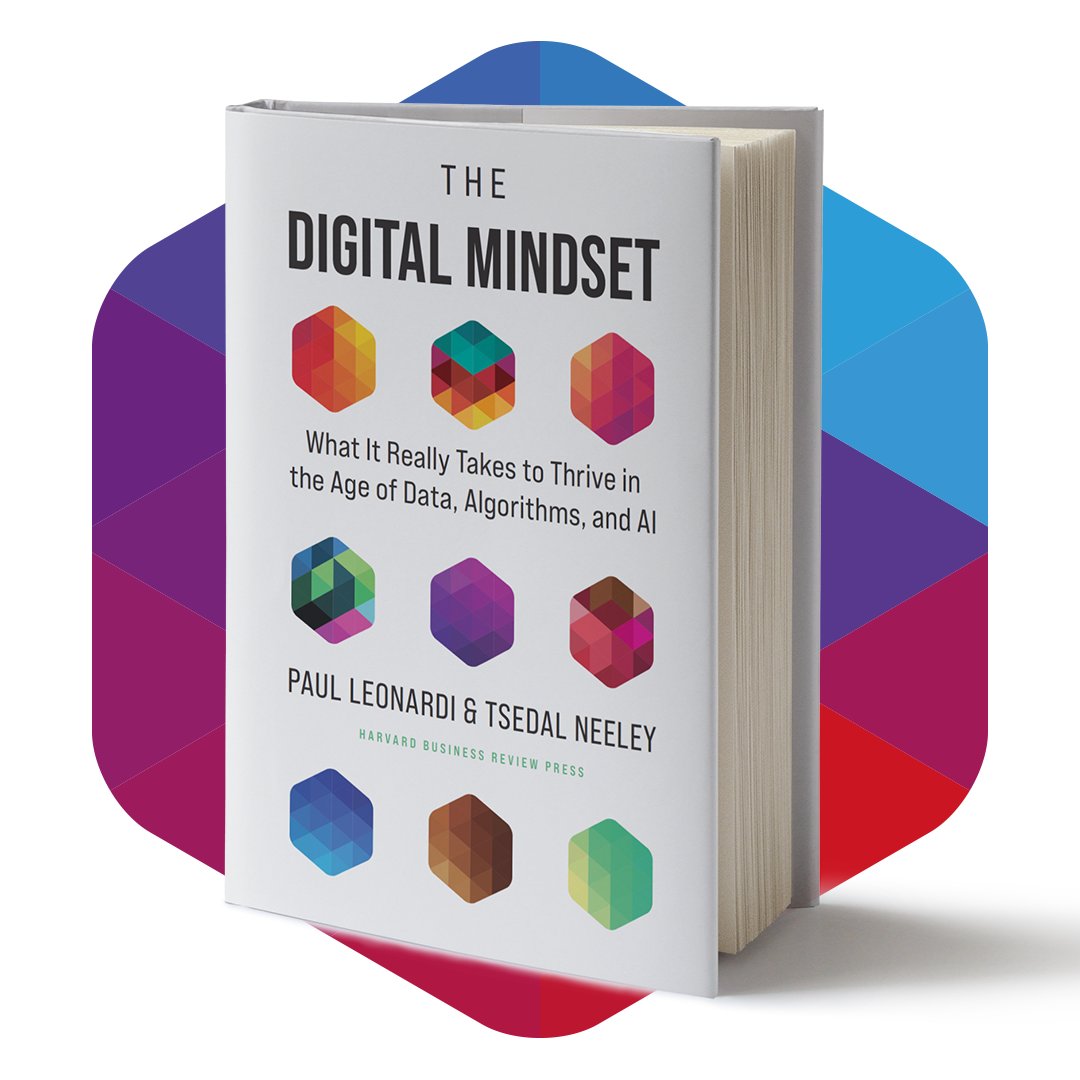 pleonardi1's tweet photo. #TheDigitalMindset has been out in the world for over 2 months! Thank you to everyone for your support and well wishes, and @tsedal my co-author and long-time academic sibling. https://t.co/jxwEHx346U