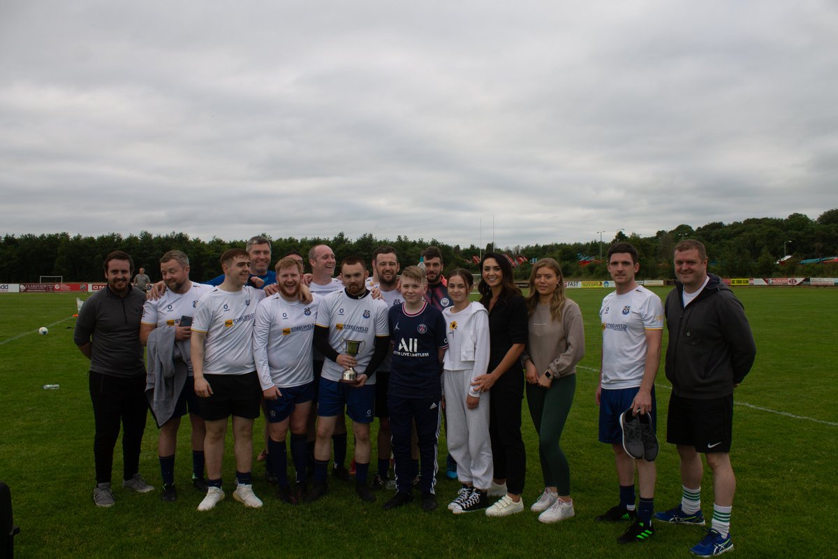 terex_finlay's tweet photo. TEREX MP RAISES £5000 FOR CHARITY!!

Kudos to all our incredible Terex MP colleagues who came together in Omagh for the Neal Hanratty Memorial Cup Football tournament and raised an amazing £5000 for charity 👏⚽️🏆

#terex #terexwayvalues #citizenship https://t.co/HryJoAbPu9