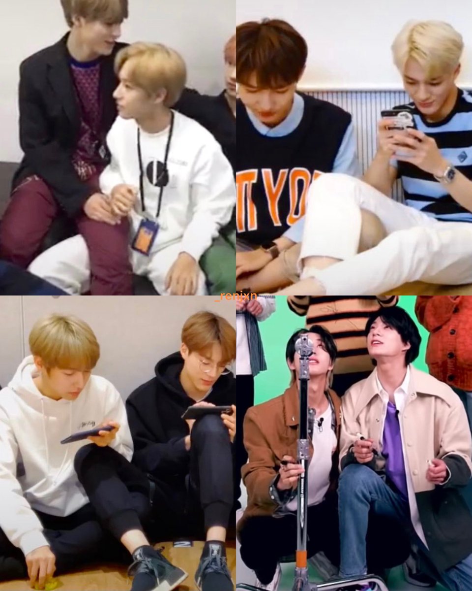 _renjxn's tweet photo. renjun and jeno: "me when i feel comfortable with u" https://t.co/43mfdx4xqP