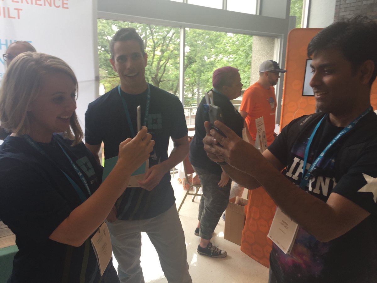 kitchensinkwp's tweet photo. Today in 2017
WordCamp Boston
People in pics:
@rachelgraham02
@JustinFerriman
+Imtiaz Mallick (via nametag. Couldn't find twitter handle)
#community #ILoveWP #KSWP_PHOTO
#WordPress #Photo #WCBOX #WordCamp #WordCampBoston https://t.co/TLo1TtVX4m