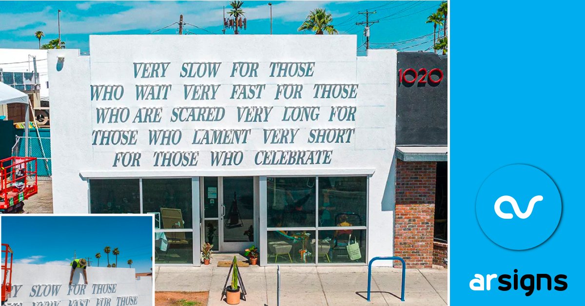 ArSigns's tweet image. Well, as we say farewell to another summer it's time to celebrate our old friend Sunshine for today's #FineSignFriday. 🤭 😁 

One for the #signgeeks today, demonstrating how sun and shadow can add a whole new dimension to building #signage - some quite stunning examples here!