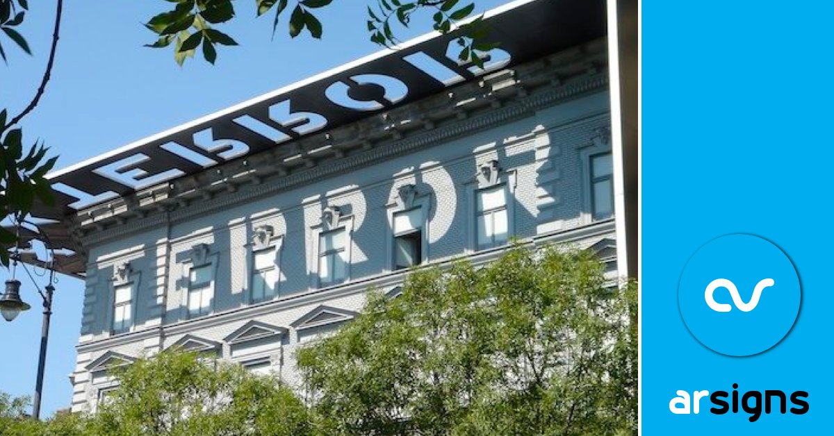 ArSigns's tweet image. Well, as we say farewell to another summer it's time to celebrate our old friend Sunshine for today's #FineSignFriday. 🤭 😁 

One for the #signgeeks today, demonstrating how sun and shadow can add a whole new dimension to building #signage - some quite stunning examples here!