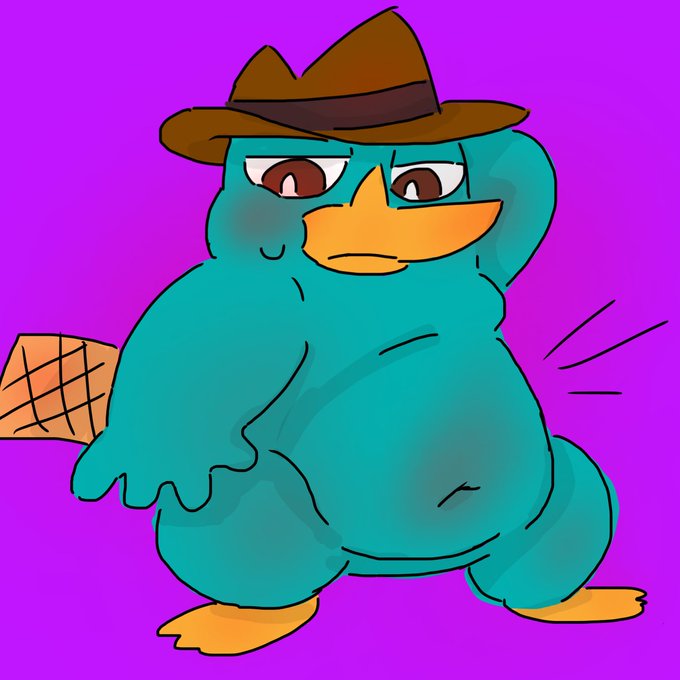 カモノハシペリーのtwitterイラスト検索結果