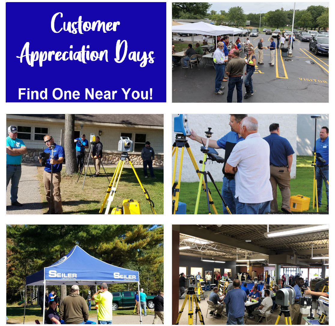 SeilerGeo's tweet photo. It’s that time again–Seiler Customer Appreciation Days across the Midwest! Find one near you and register at the link below! Great food, awesome prize drawings, networking, demos, and more.
https://t.co/HTfKlWmL52
#SeilerGeo #SeilerDS #SeilerGeoDrones #CustomerAppreciationDays https://t.co/KVHZWXzpb1