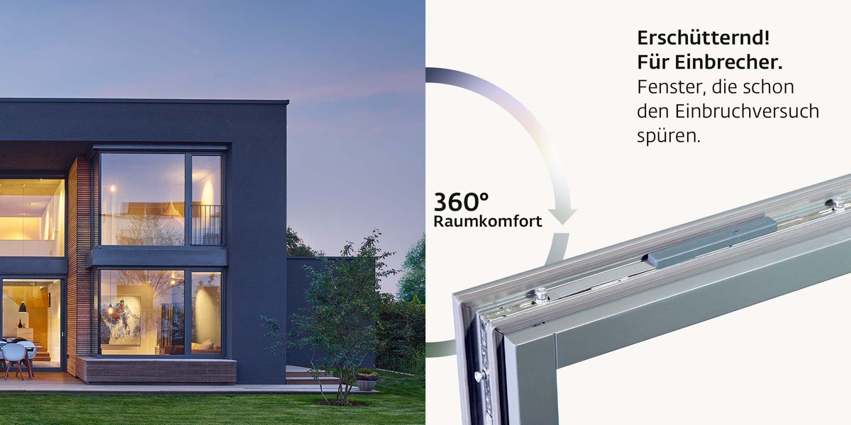 Der #Funk-Fenstersensor senso secure ist die #Sicherheitslösung zur Öffnungs- und Verschlussüberwachung der Fenster per #App. Direkt am Fenster löst er einen #Alarmton aus und sendet gleichzeitig eine #Push-Nachricht an ein #Smartphone. 
Mehr erfahren ➡️ link.si/360gradsensose…